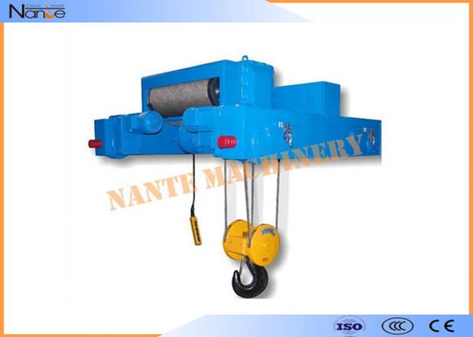 Acier électrique de poste de travail de grue de monorail de câble métallique de bas espace libre 0