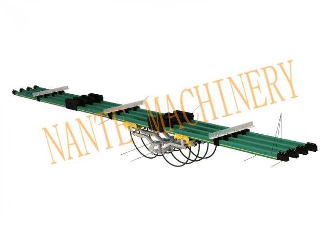 Surface en acier NCL-400/brosse de NCL*2-400 Carbn pour le système à rails du conducteur NSP-H32 0
