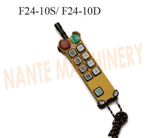 Industrial Wireless Hoist Remote Control 100 Meters Distance Economic Efficiency