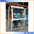 Driver Operator Cold Rolled Steel Overhead Crane Cabin With Head Lamp