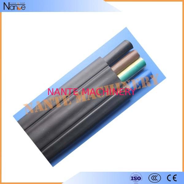 300V / 500V 4 x 35 Flexible PVC Flat Conductor Cable For Crane
