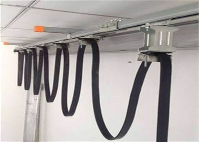 Système en acier galvanisé de feston de câble de voie de C pour le câble plat et rond 0